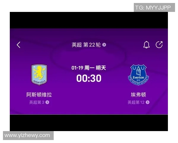 维拉与埃弗顿实力对比分析谁能在英超赛场更胜一筹